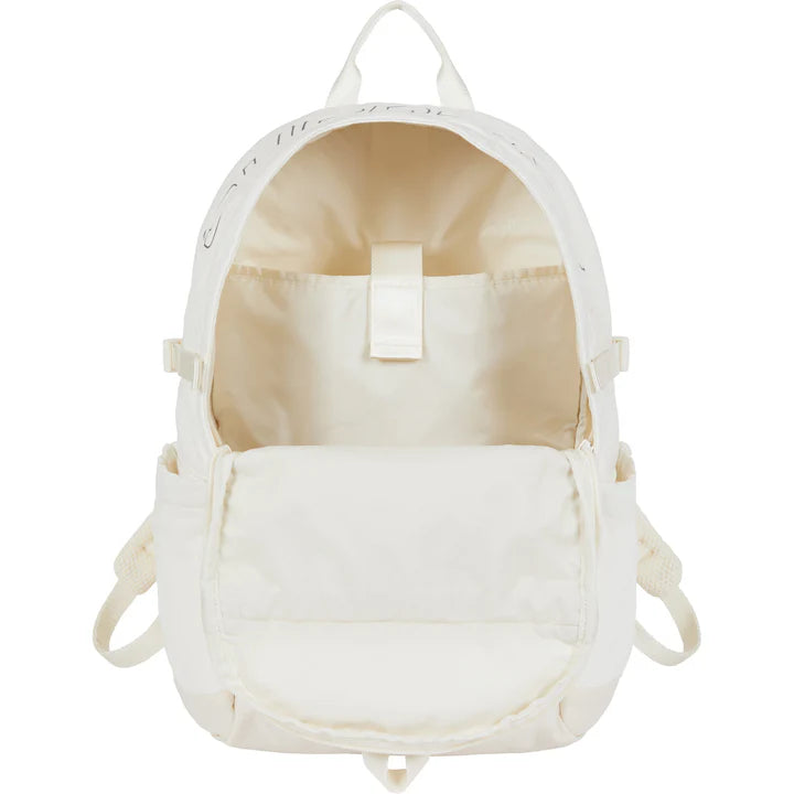 Supreme White Denim Backpack