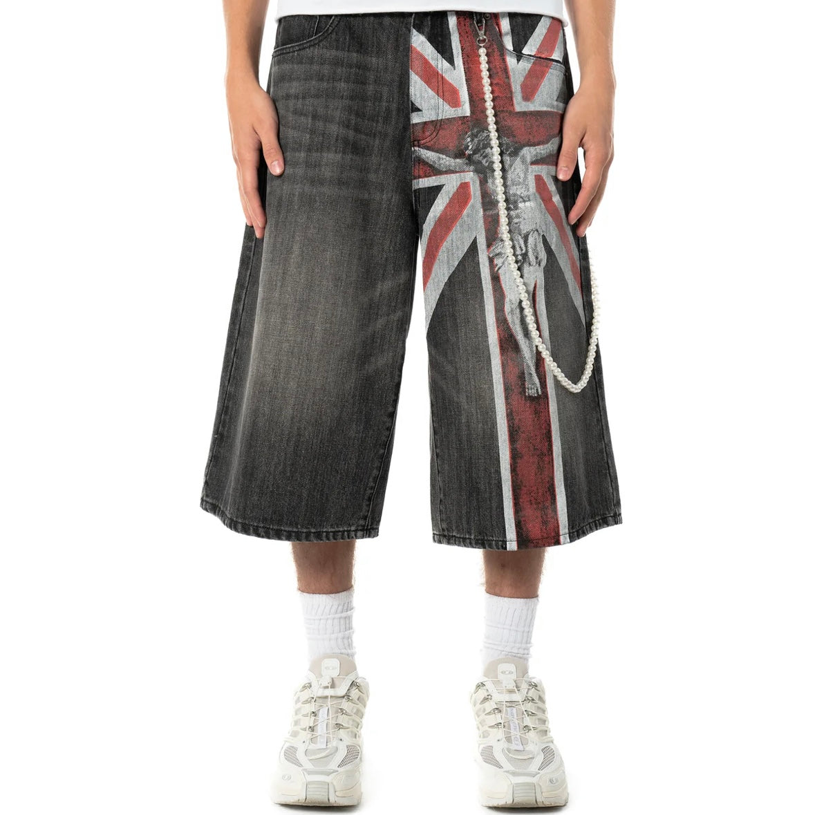 Bravest Studios Black Union Jorts