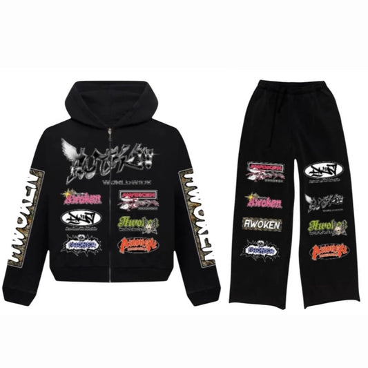 Awoken Dreams Black Logo Set