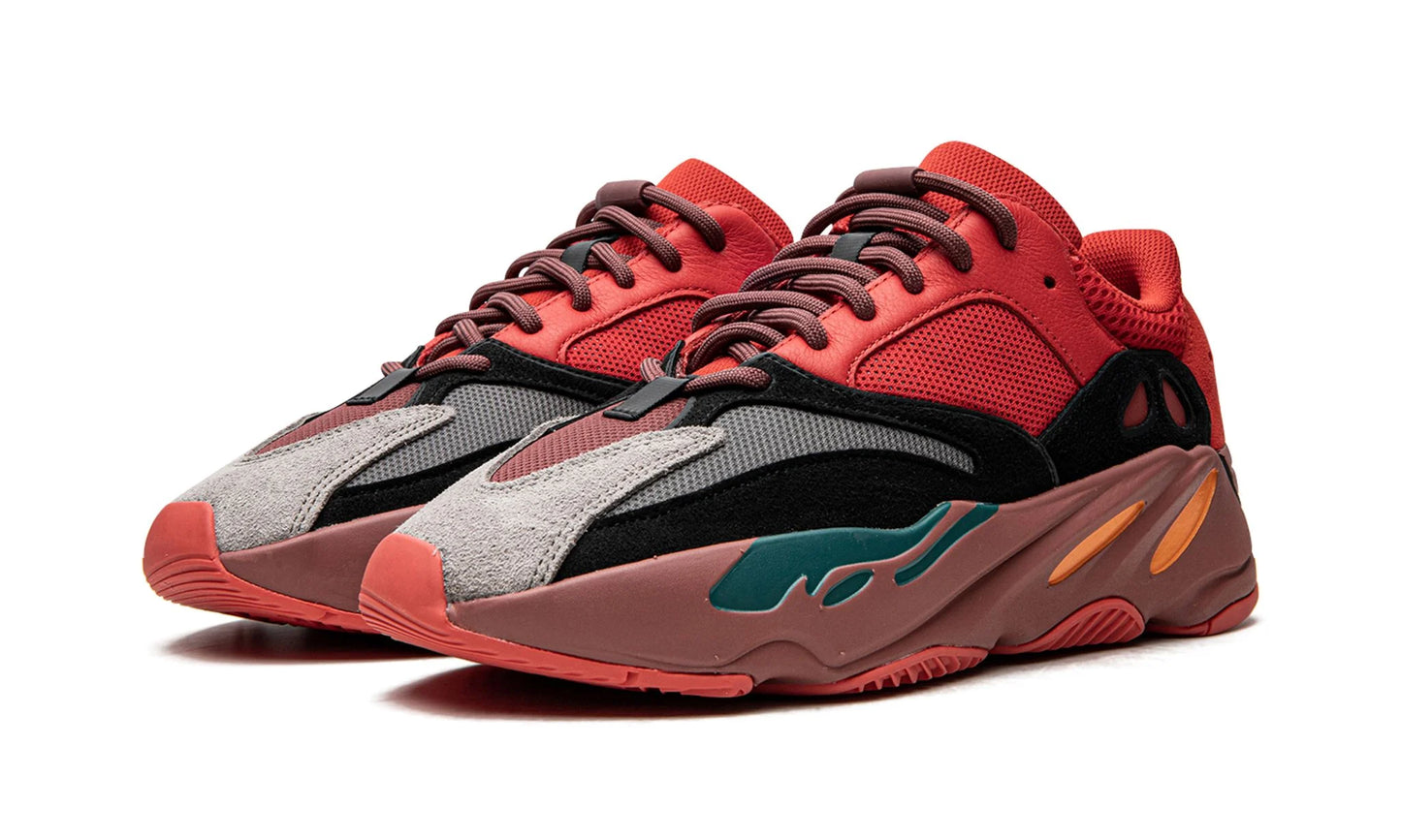 Adidas Yeezy 700 Hi-Res Red Front View