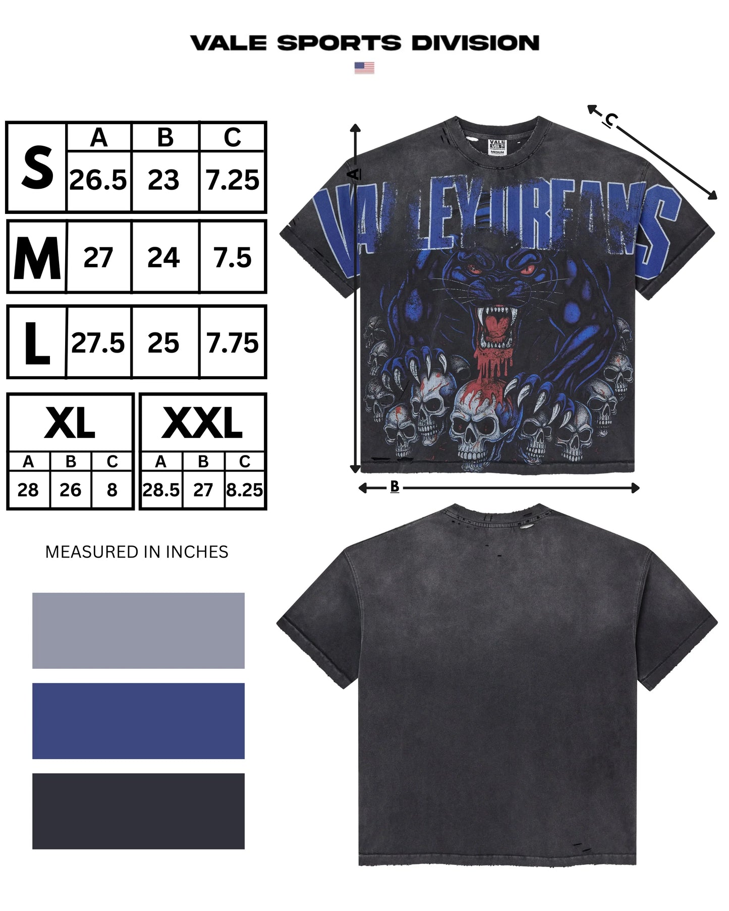 Vale Big Panther T-Shirt