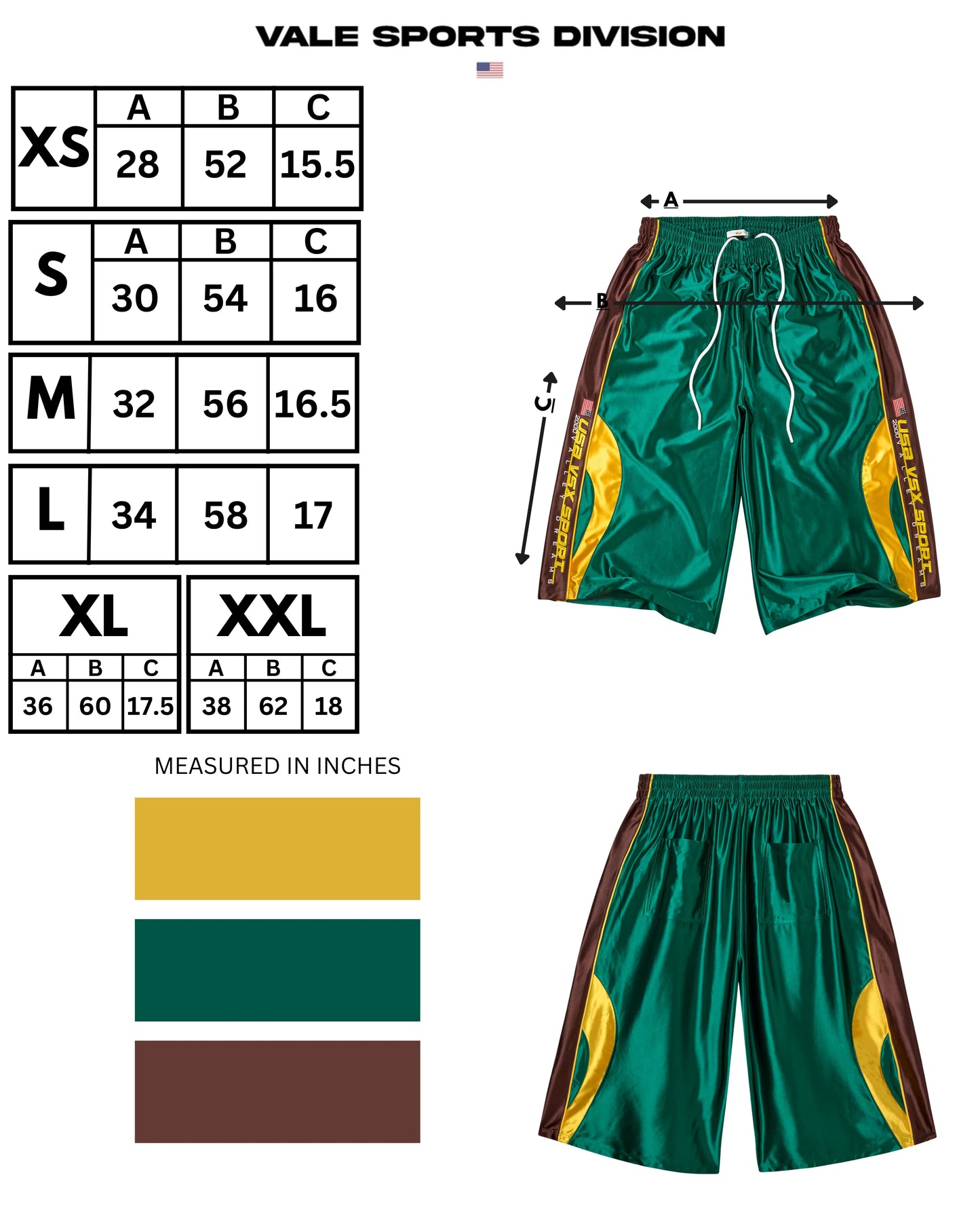 Vale Iverson Basketball Shorts
