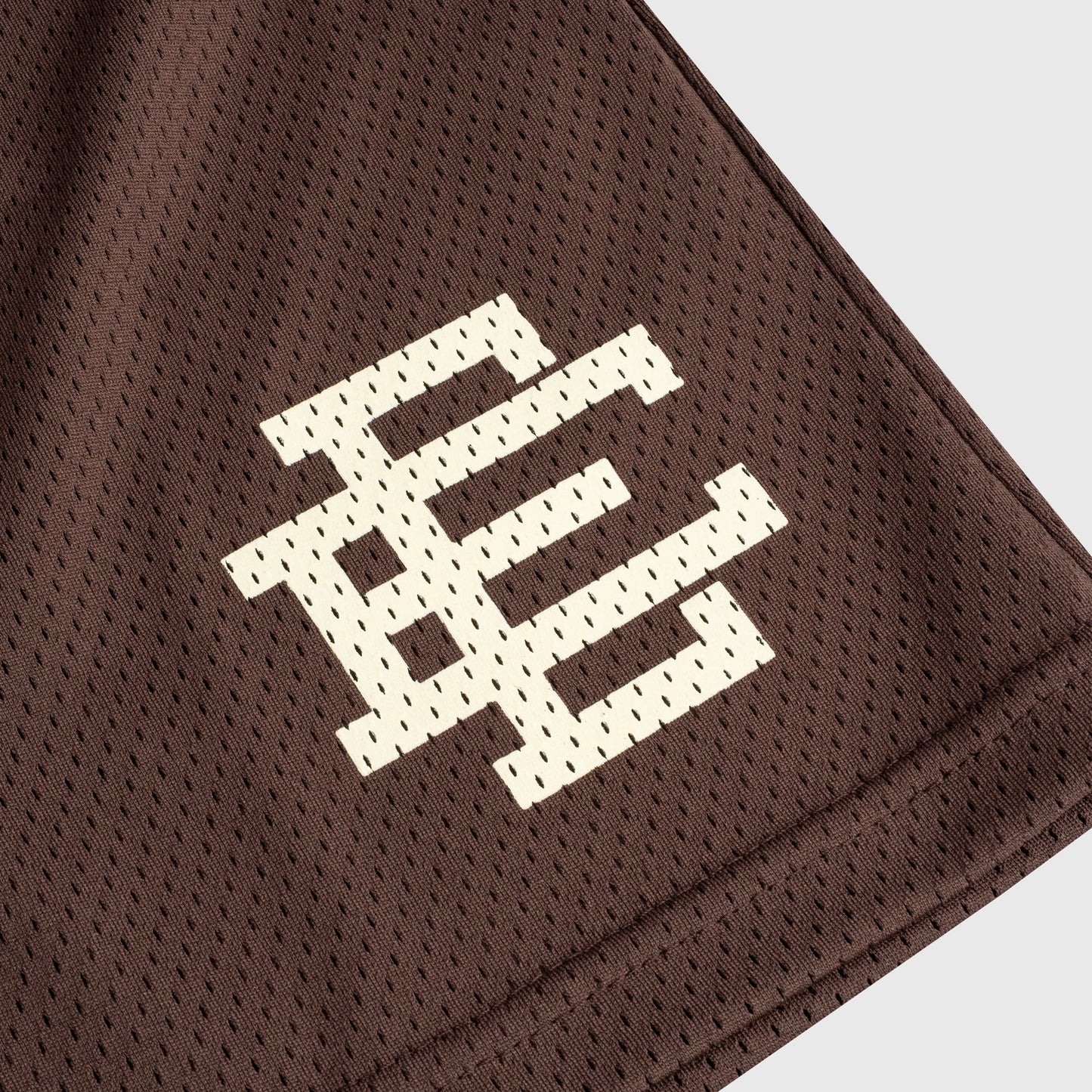 Eric Emanuel Brown Off White Shorts
