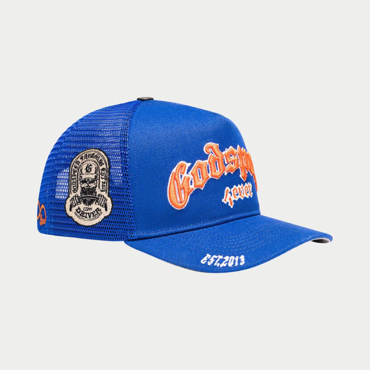 Godspeed Blue Orange GS Forever Trucker Hat