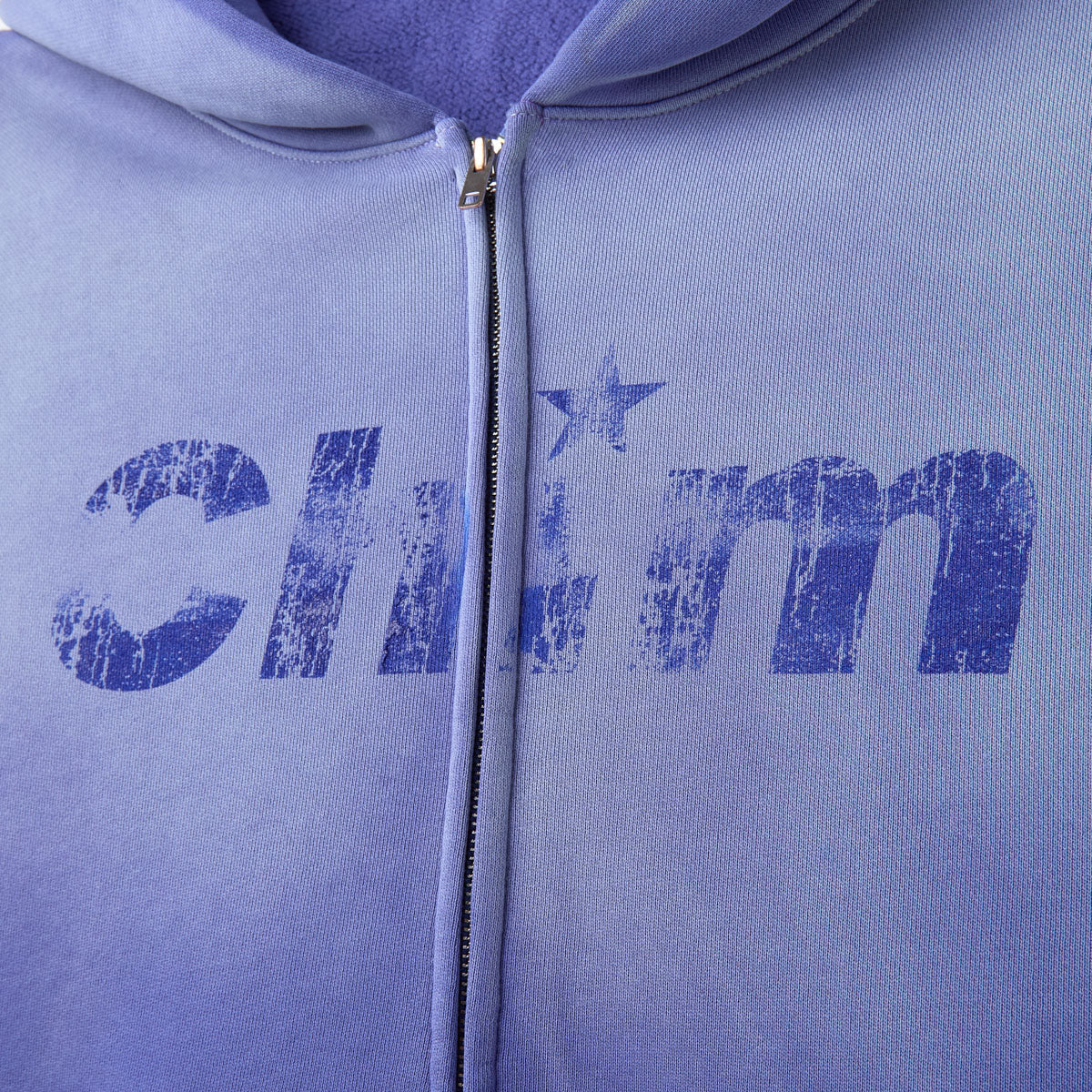 HMDD Malibu Purple Beach Zip Hoodie