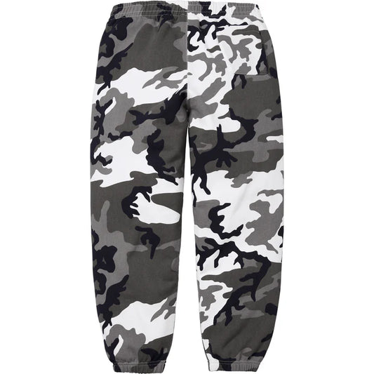 Supreme Snow Camo Satin Applique Sweatpants