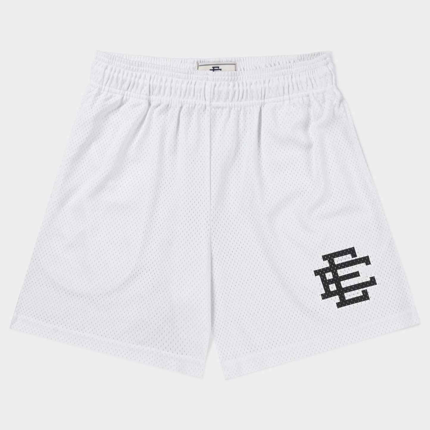 Eric Emanuel White Black Shorts