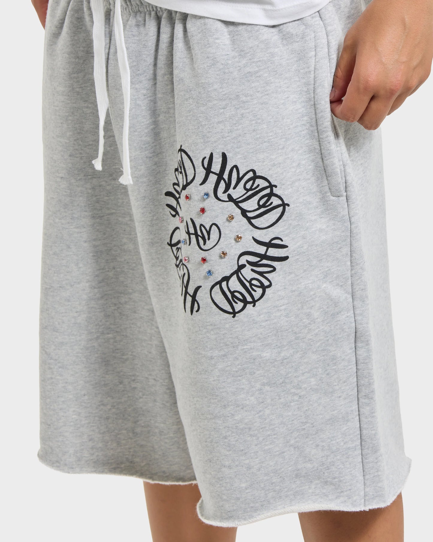 HMDD Grey Chimstone Shorts