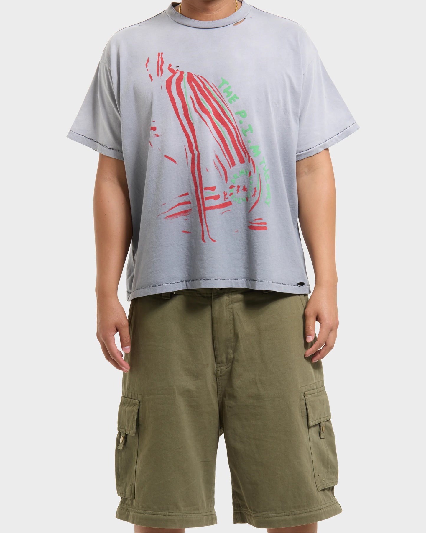 HMDD Grey Tribe Vintage T-Shirt