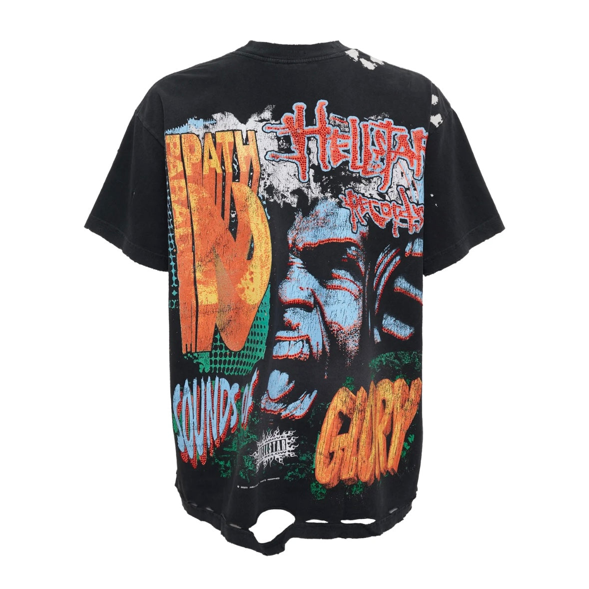 Hellstar Black Headphones T-Shirt