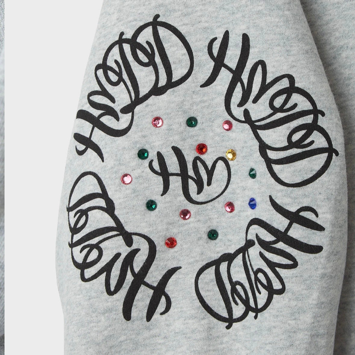 HMDD Grey Chimestone Zip Hoodie
