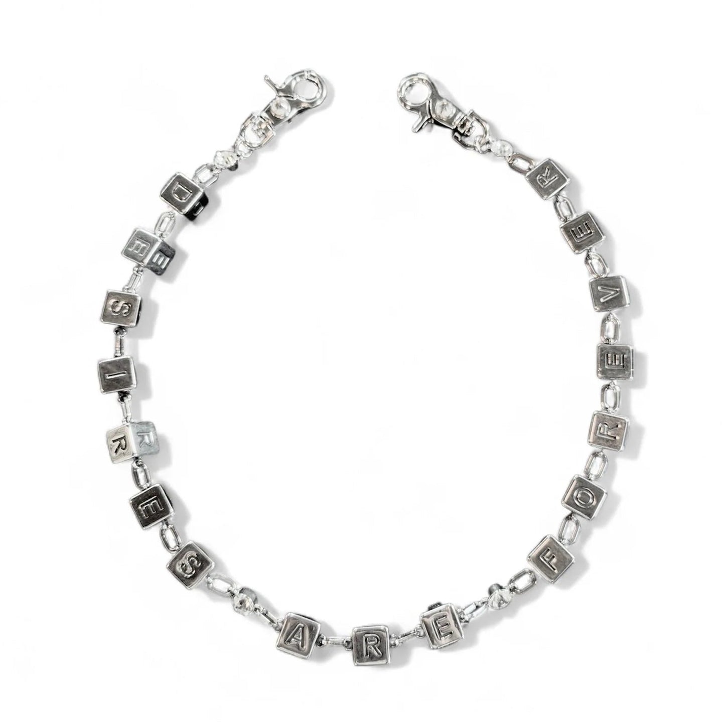 Bottega Desires Silver Dice Wallet Chain