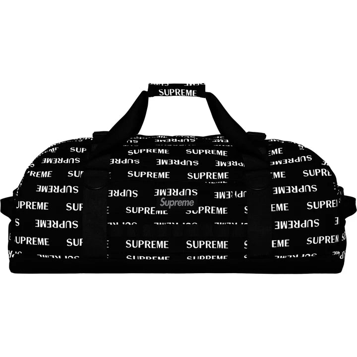 Supreme Black Large Duffle Bag FW26