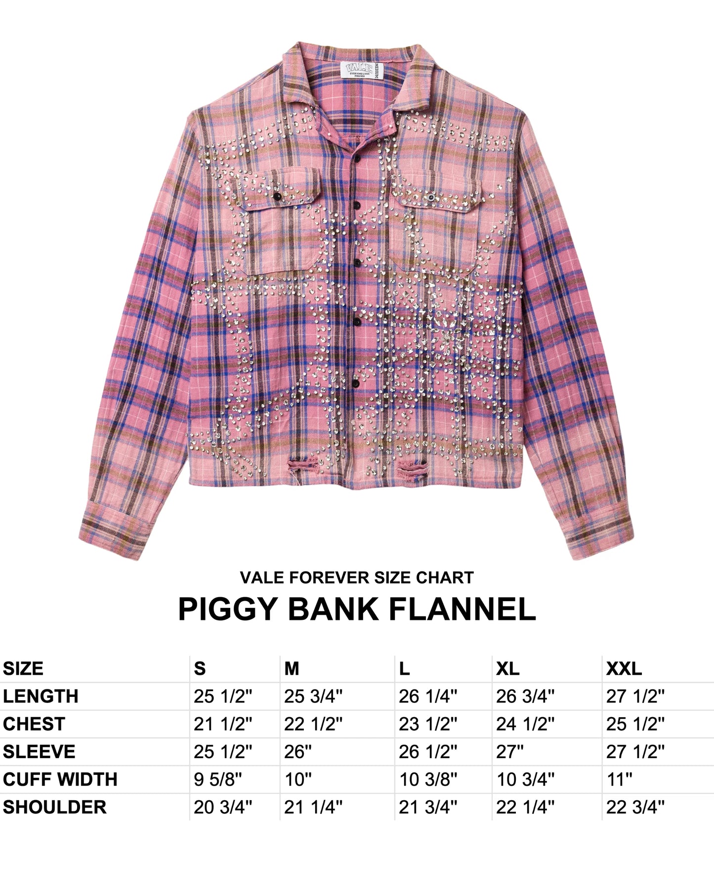 Vale Piggy Bank Flannel