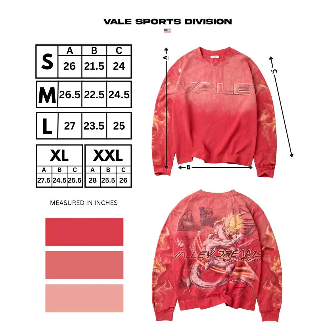 Vale Red Budokai Long Sleeve