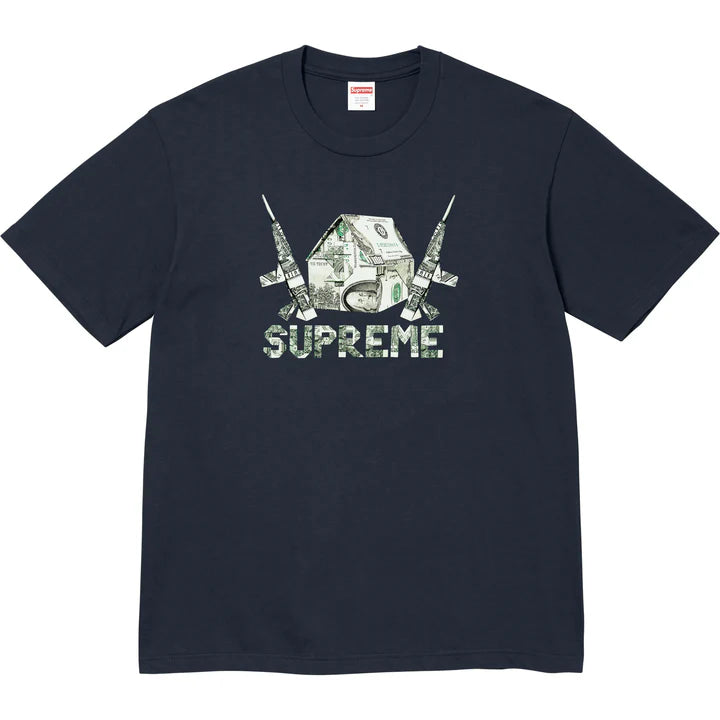 Supreme Navy Origami T-Shirt