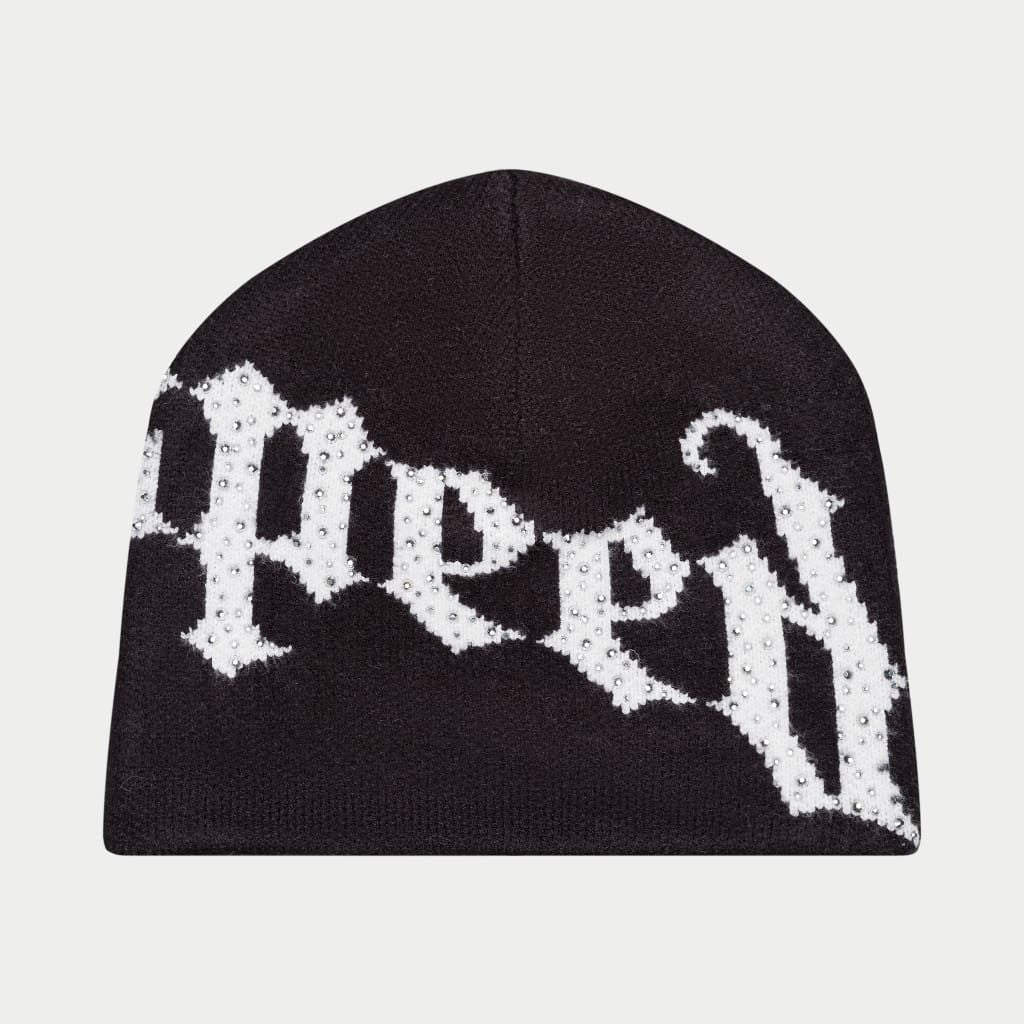 Godspeed Black White OG Logo Studded Beanie