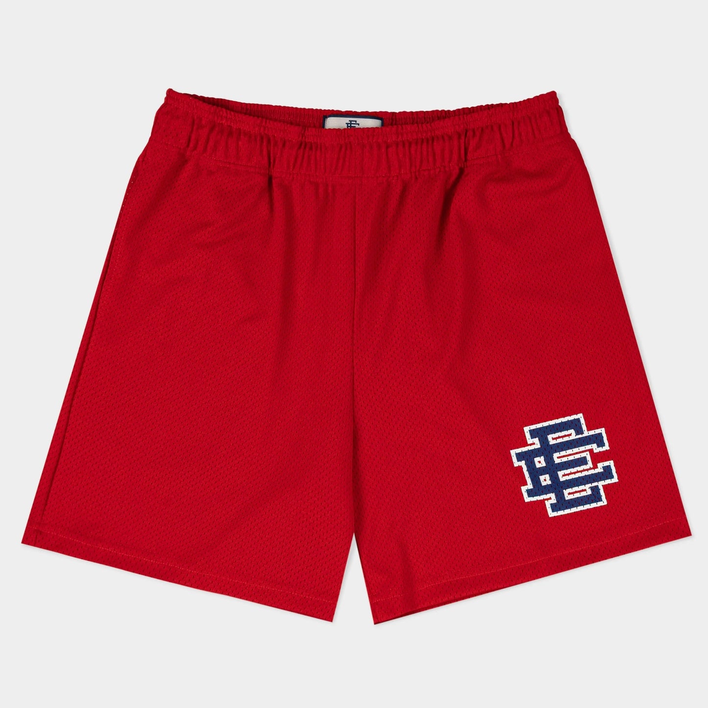 Eric Emanuel Red Navy Shorts