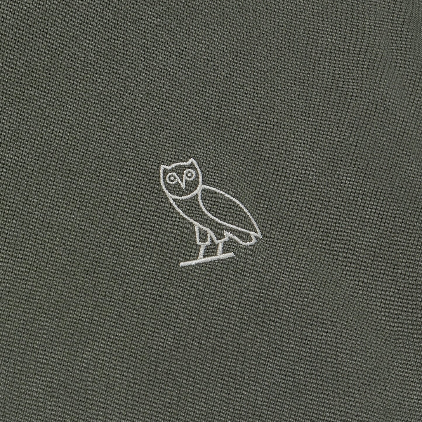 OVO Washed Green T-Shirt Close View 2