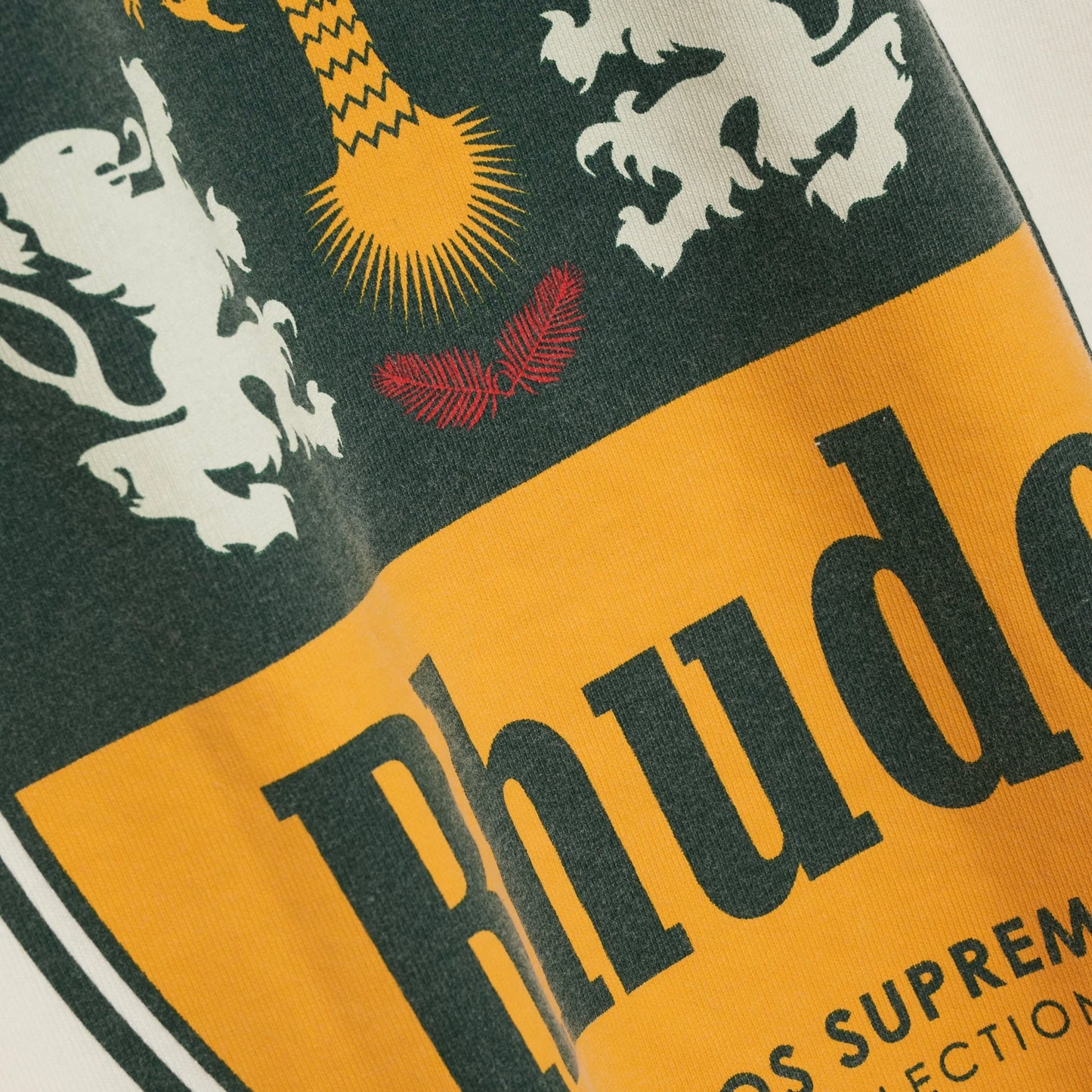 Rhude Vintage White Tobaco T-Shirt