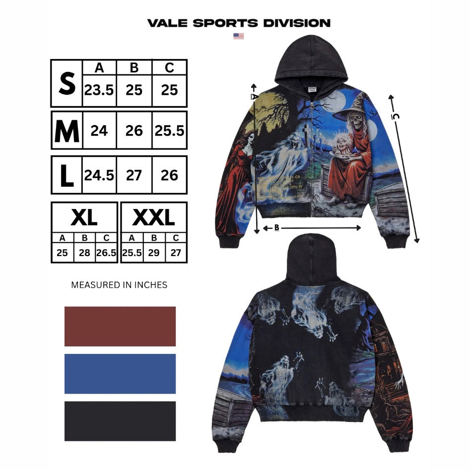 Vale Ether Zip Hoodie