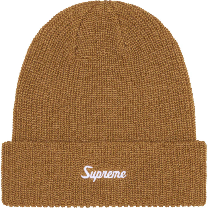 Supreme Tan Loose Gauge Beanie
