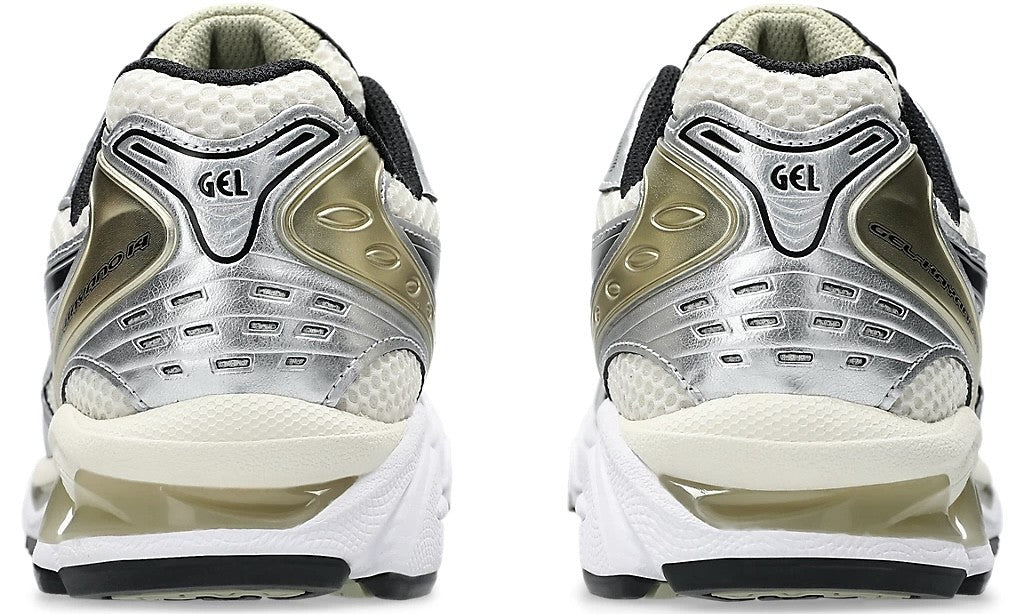Asics Gel-Kayano 14 Birch Pure Silver Heel