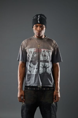 Boredom Kills Scream Studded T-Shirt