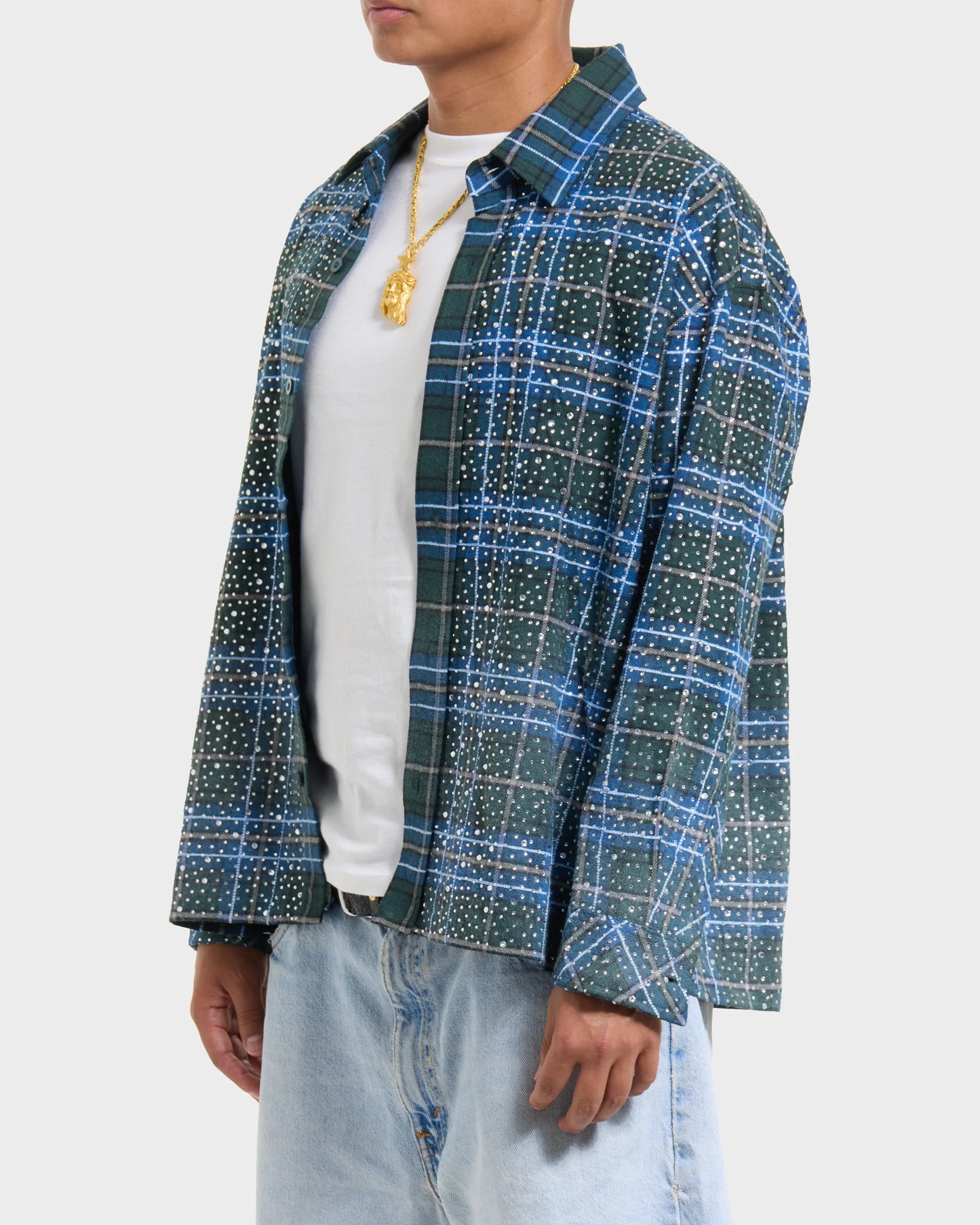 HMDD Green Disco Flannel
