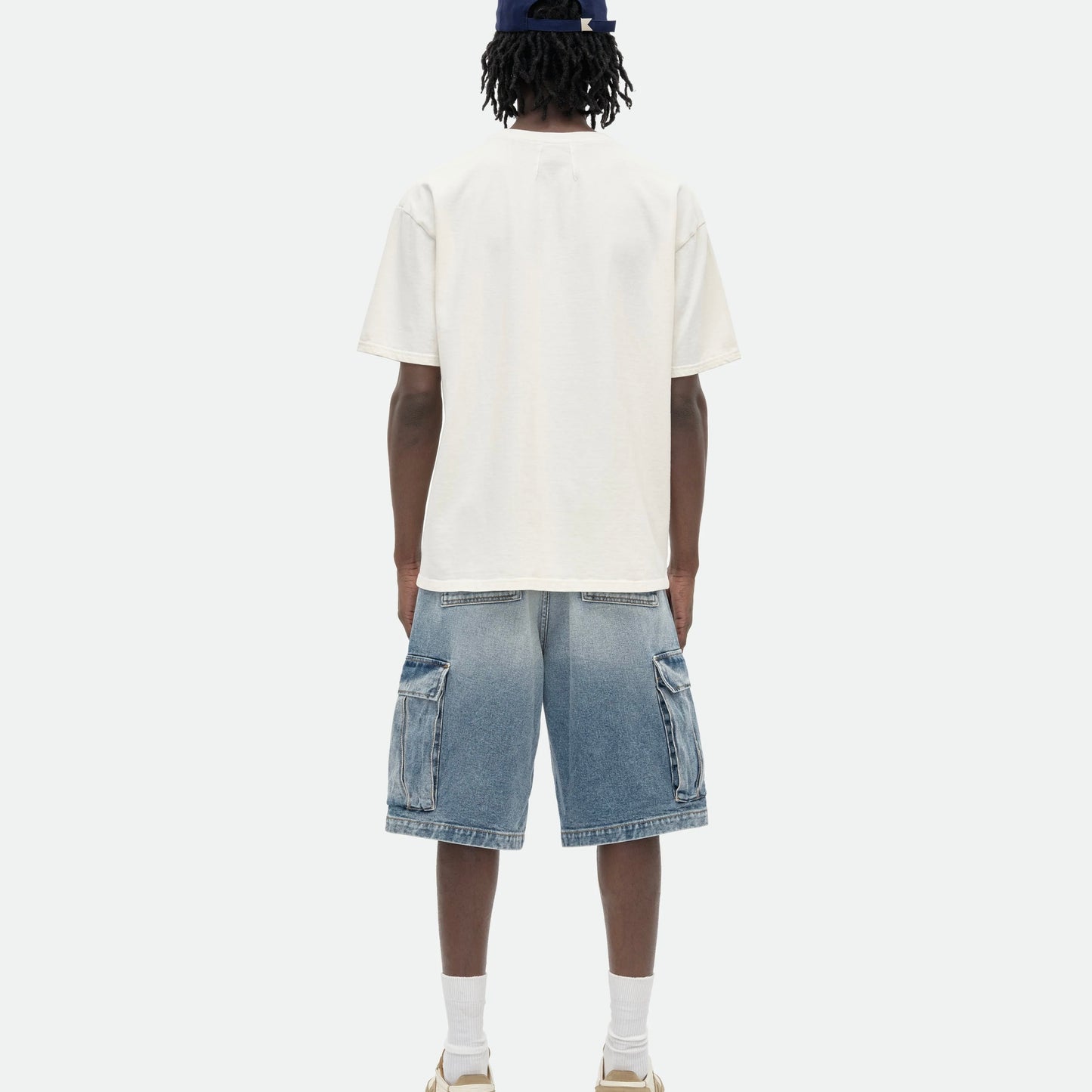 Rhude Vintage White Poster T-Shirt
