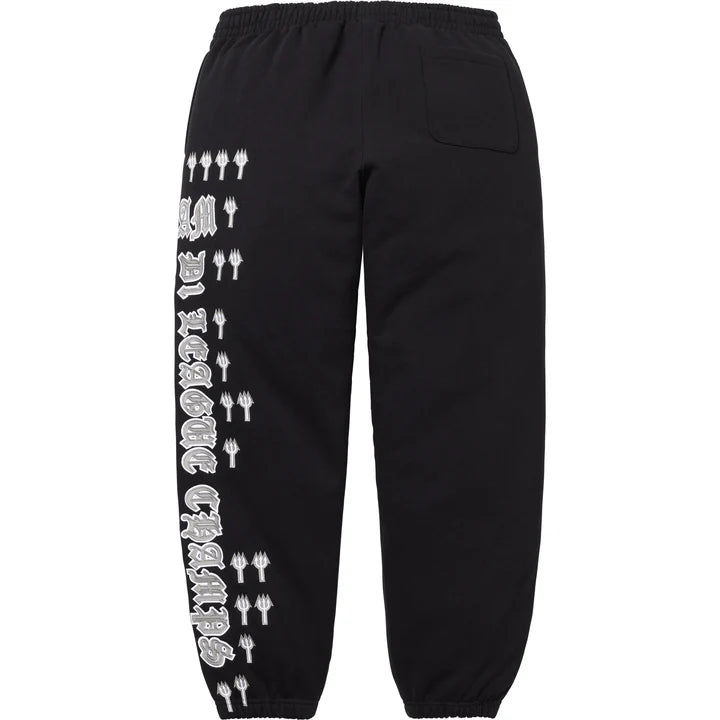 Supreme Black League Champs Sweatpants