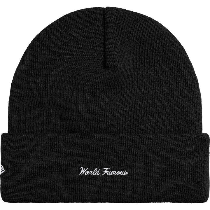 Supreme New Era Black Action Beanie