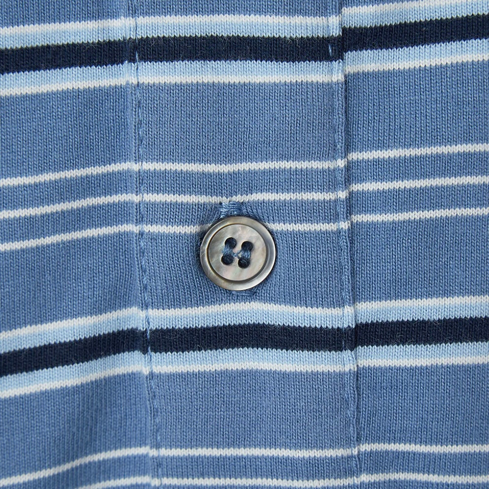 GV Gallery Aqua Long Sleeve Polo