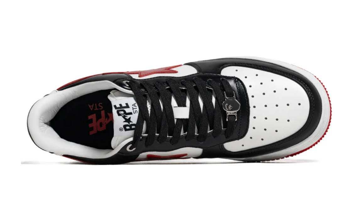 Bape Sta #3 White Red Black