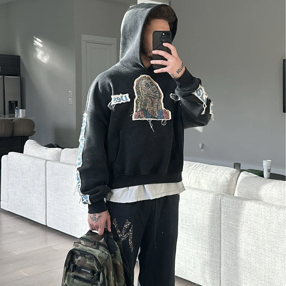 Bottega Desires Eternal Desires Hoodie On Body