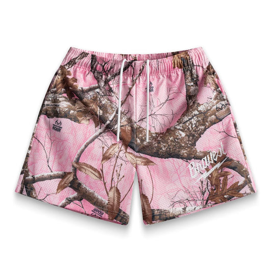 Bravest Studios Pink Realtree Shorts