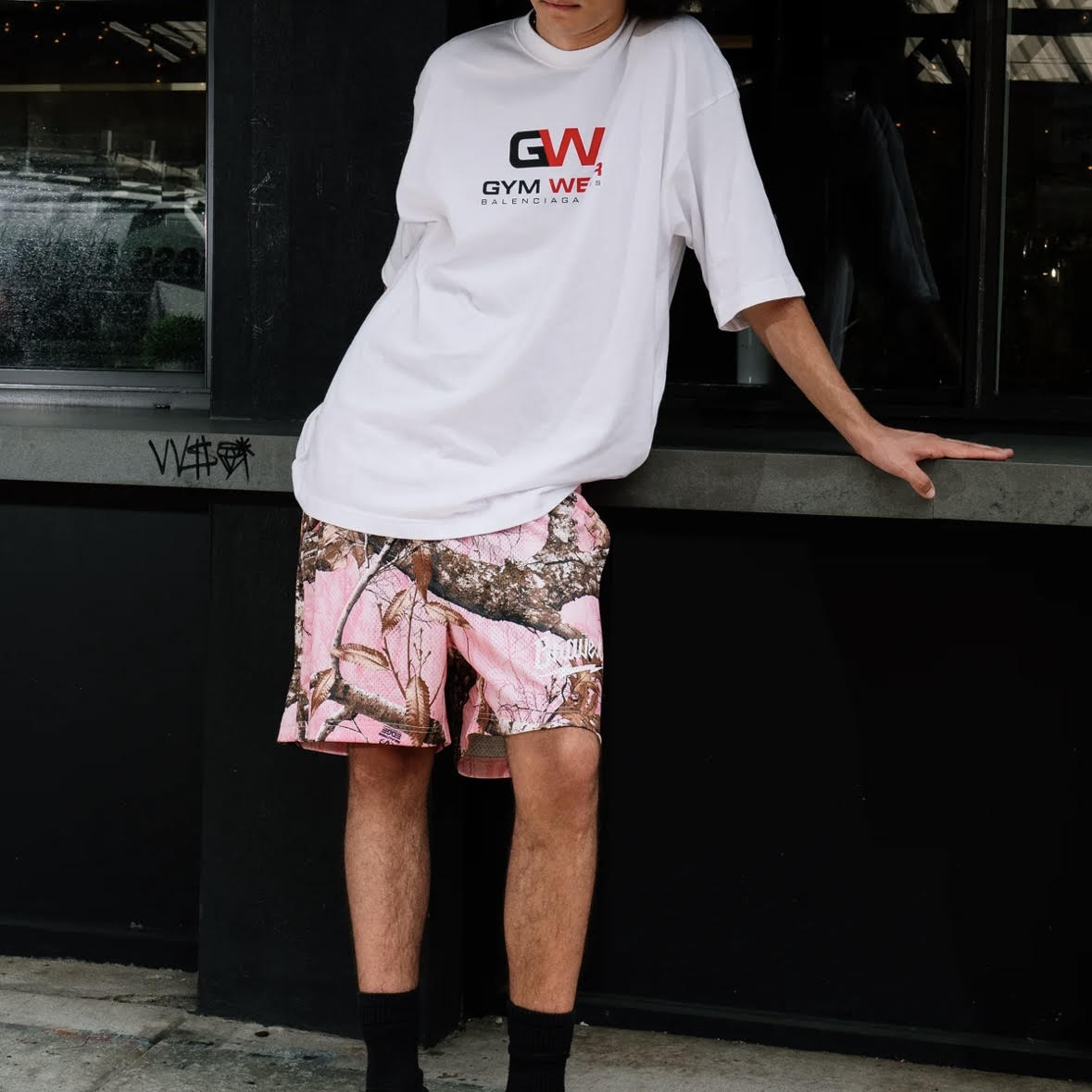 Bravest Studios Pink Realtree Shorts