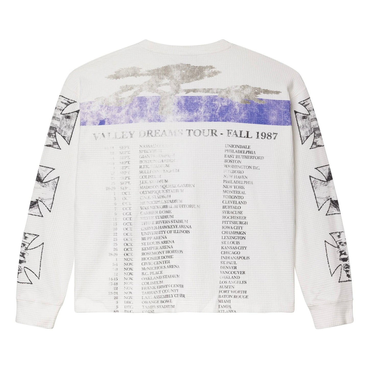 Vale White Valley Slam Long Sleeve