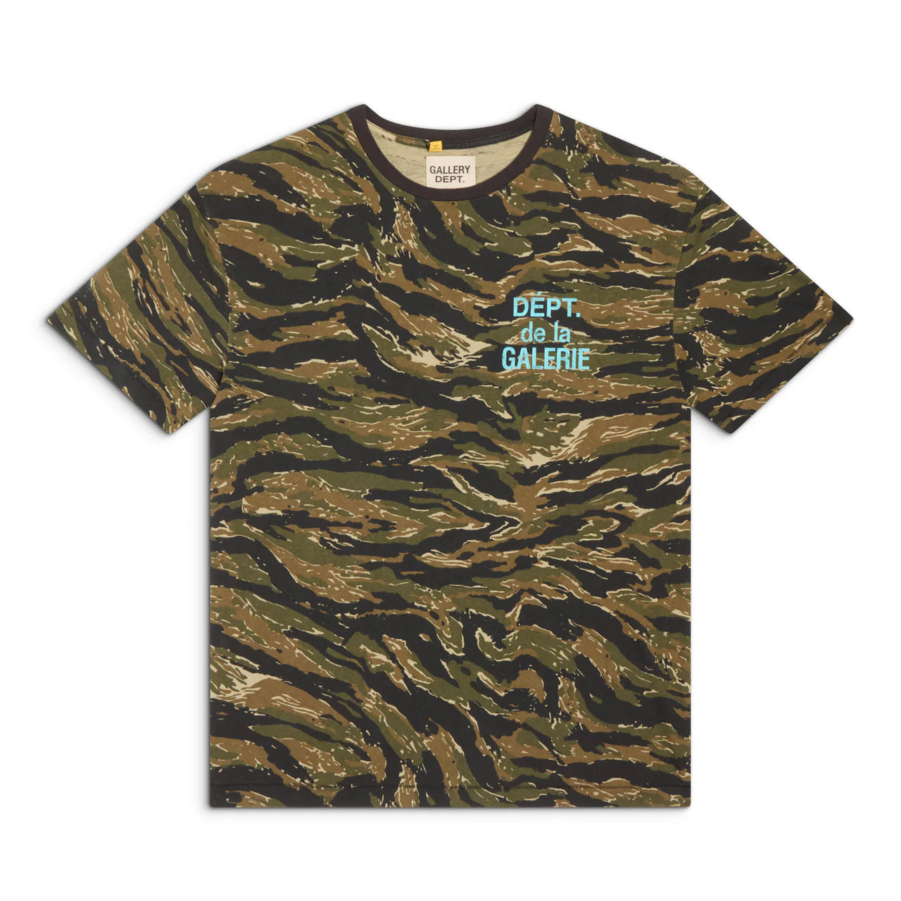Gallery Dept Green Camo French T-Shirt