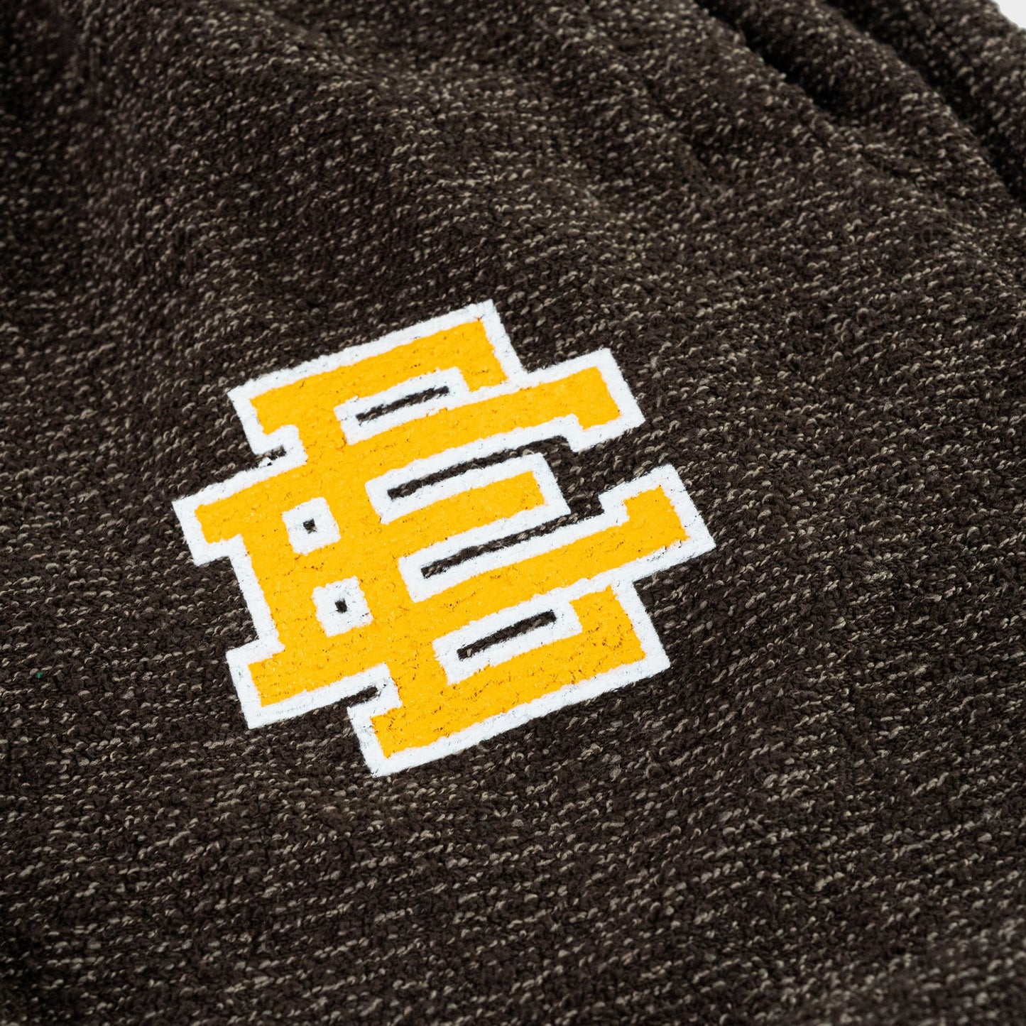 Eric Emanuel Mocha Yellow Boucle Sweatpants