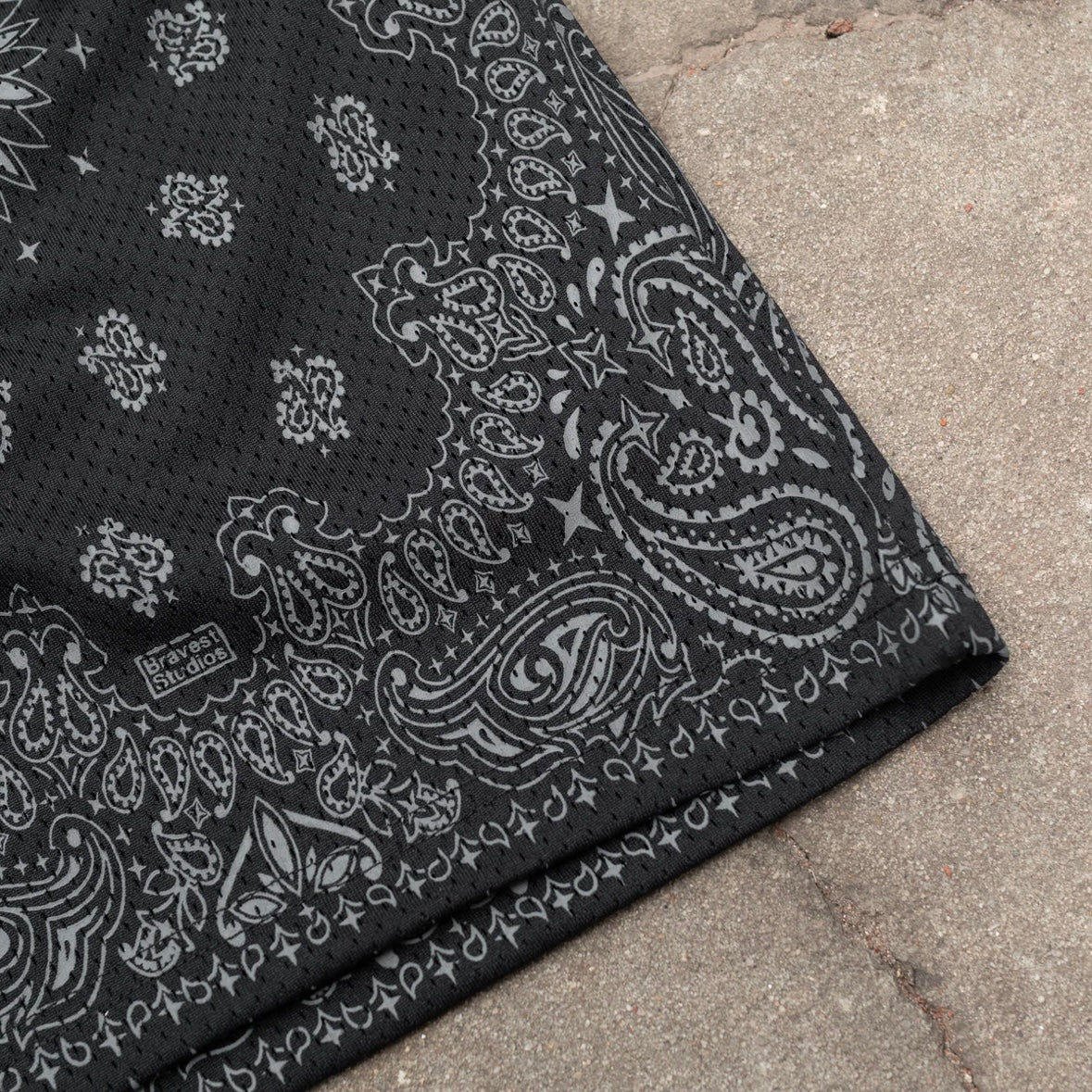 Bravest Studios Carbon Paisley Shorts