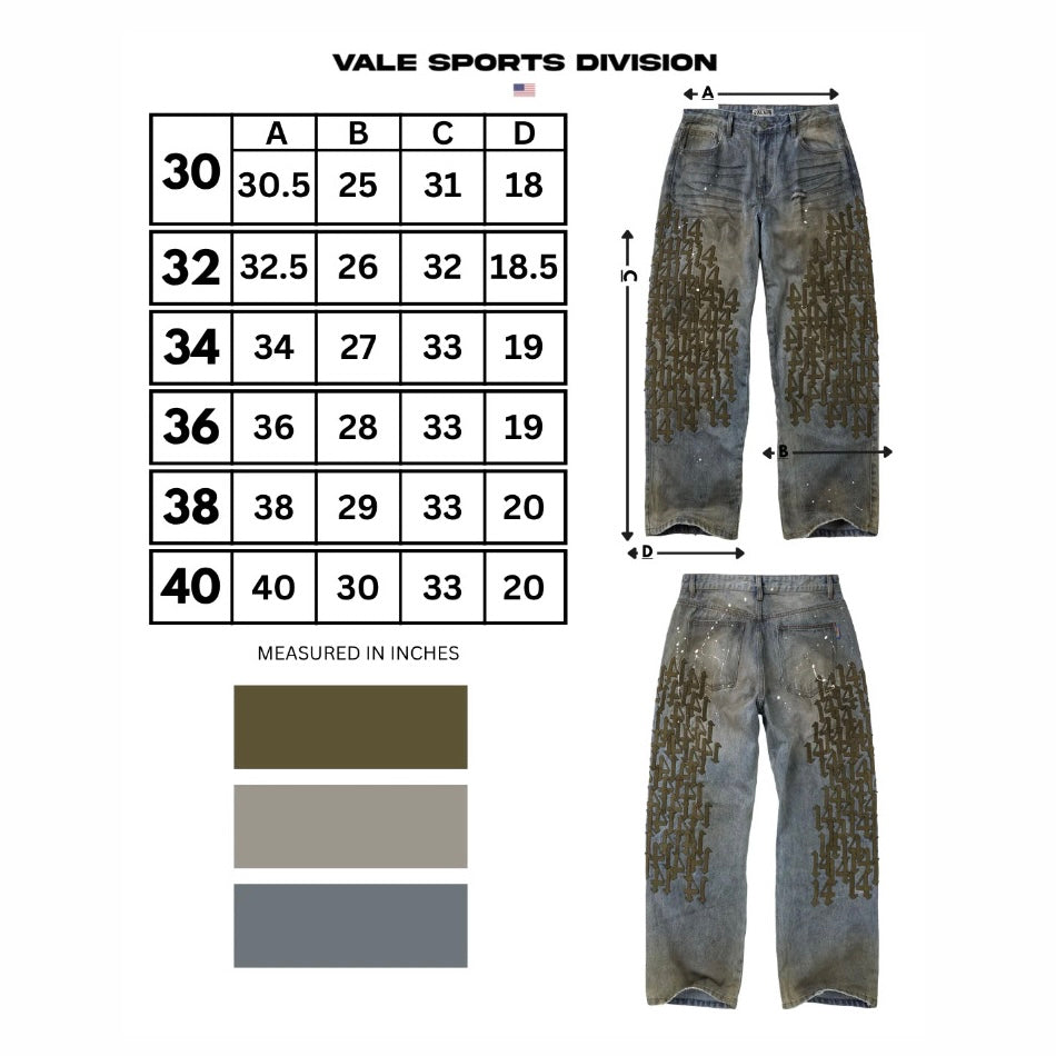 Vale Luckie 14 Denim Pants