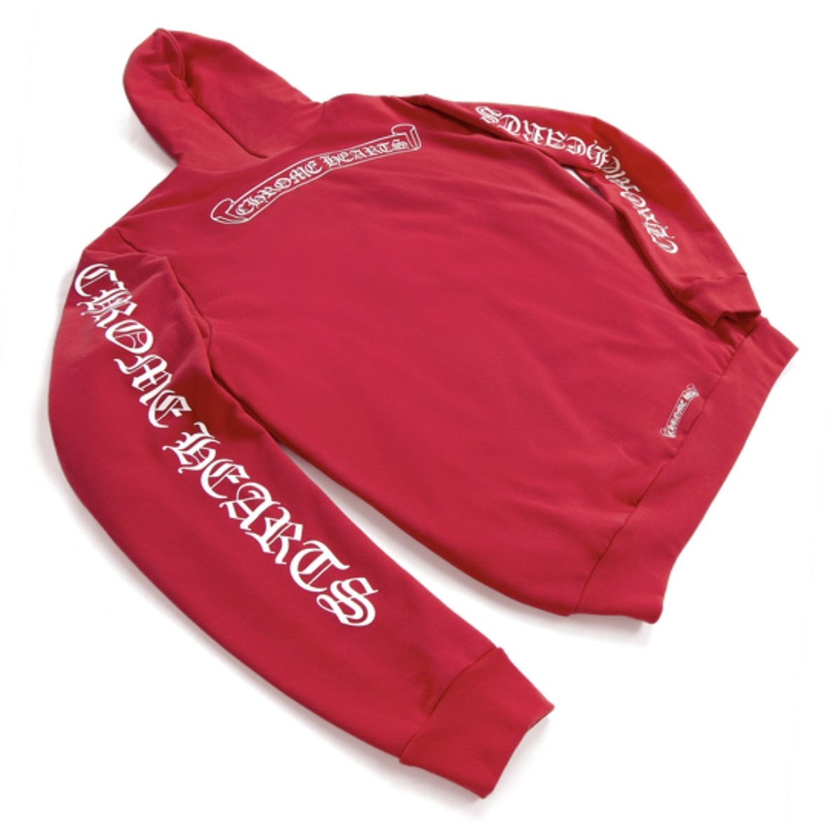 Chrome Hearts Red White Hoodie back