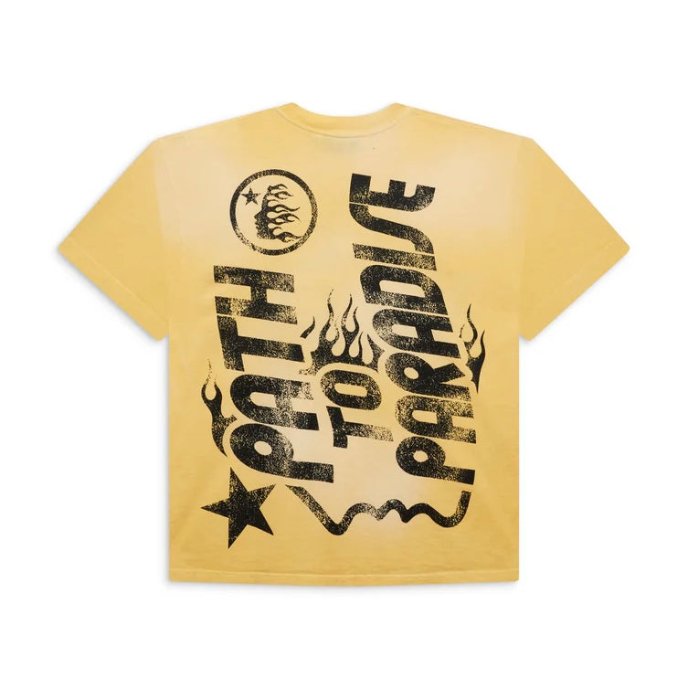 Hellstar Yellow Jesus T-Shirt