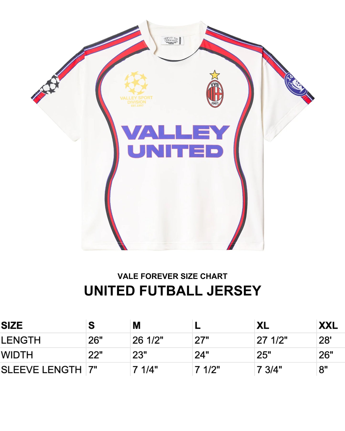Vale United Futball Jersey