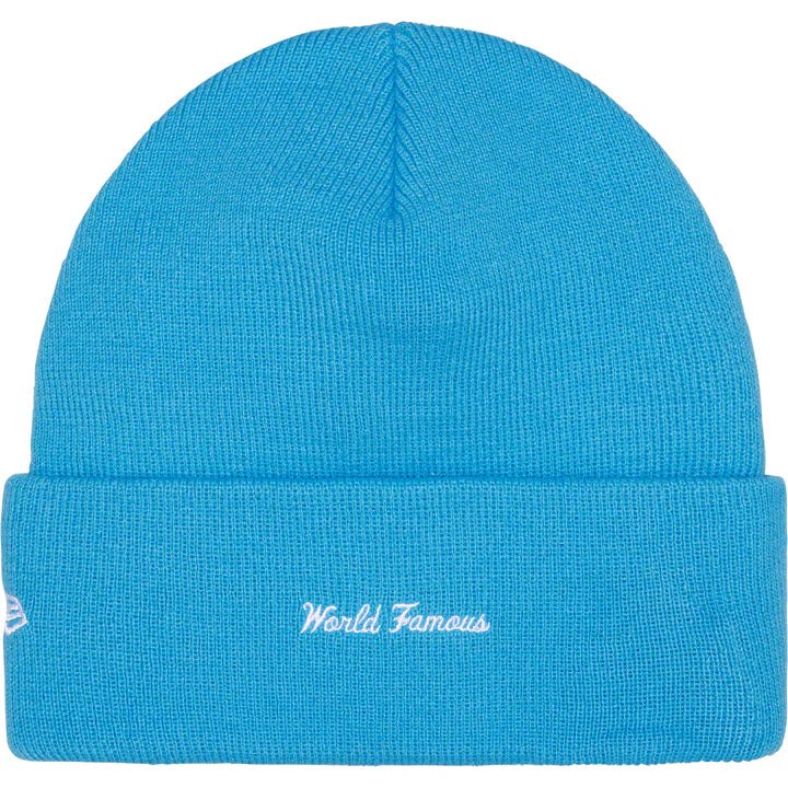 Supreme New Era Cyan Box Logo Beanie