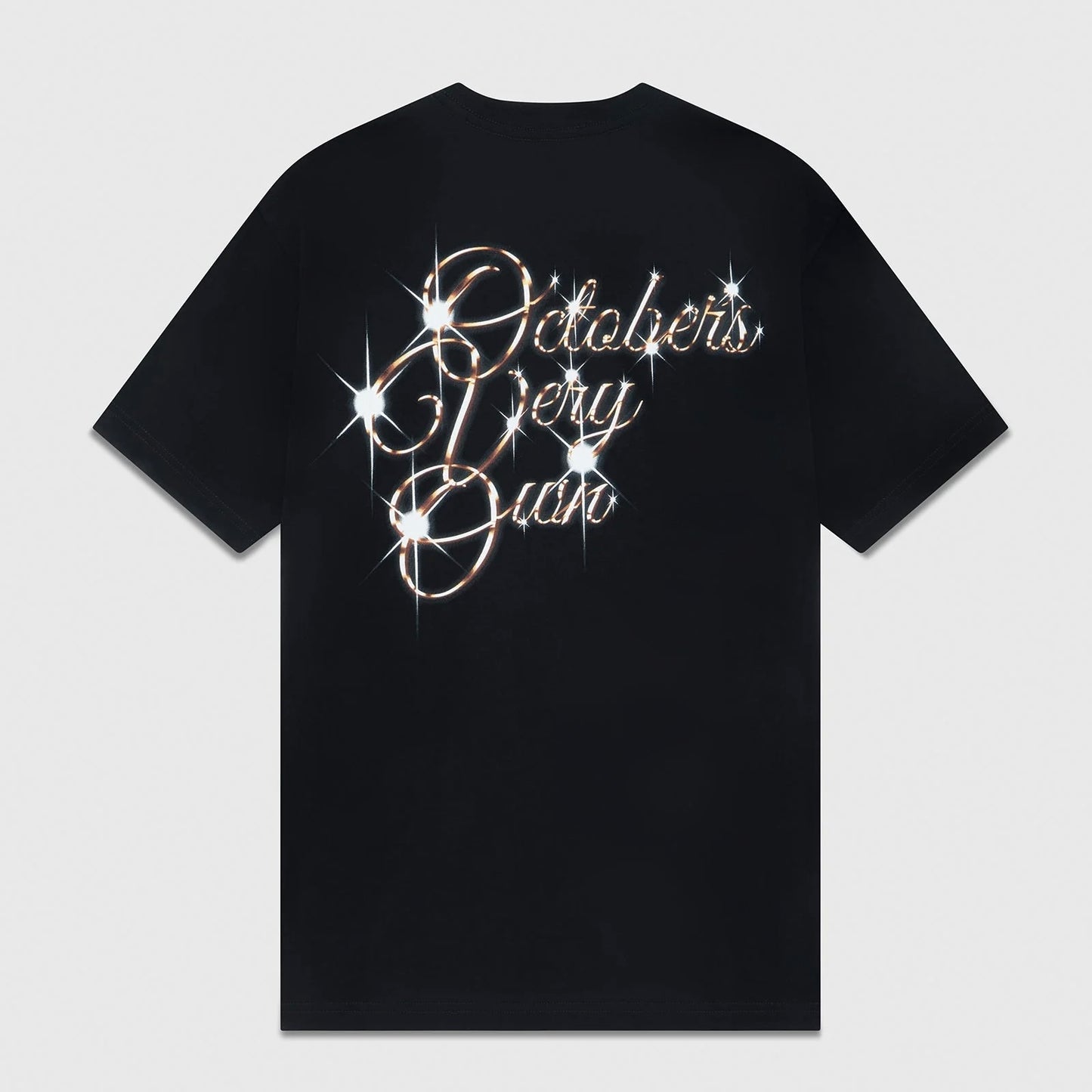 OVO Black Bling T-Shirt Back View