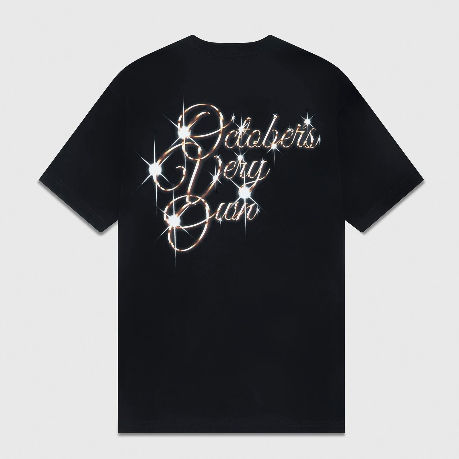 OVO Black Bling T-Shirt Back View