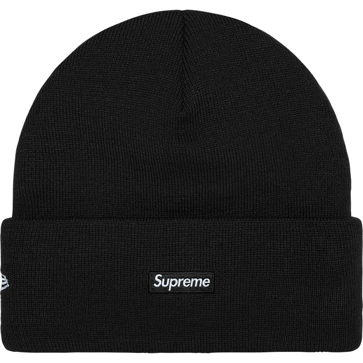 Supreme Black Tribal S Logo Beanie