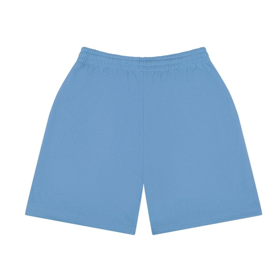 Denim Tears Light Blue University Mesh Shorts back